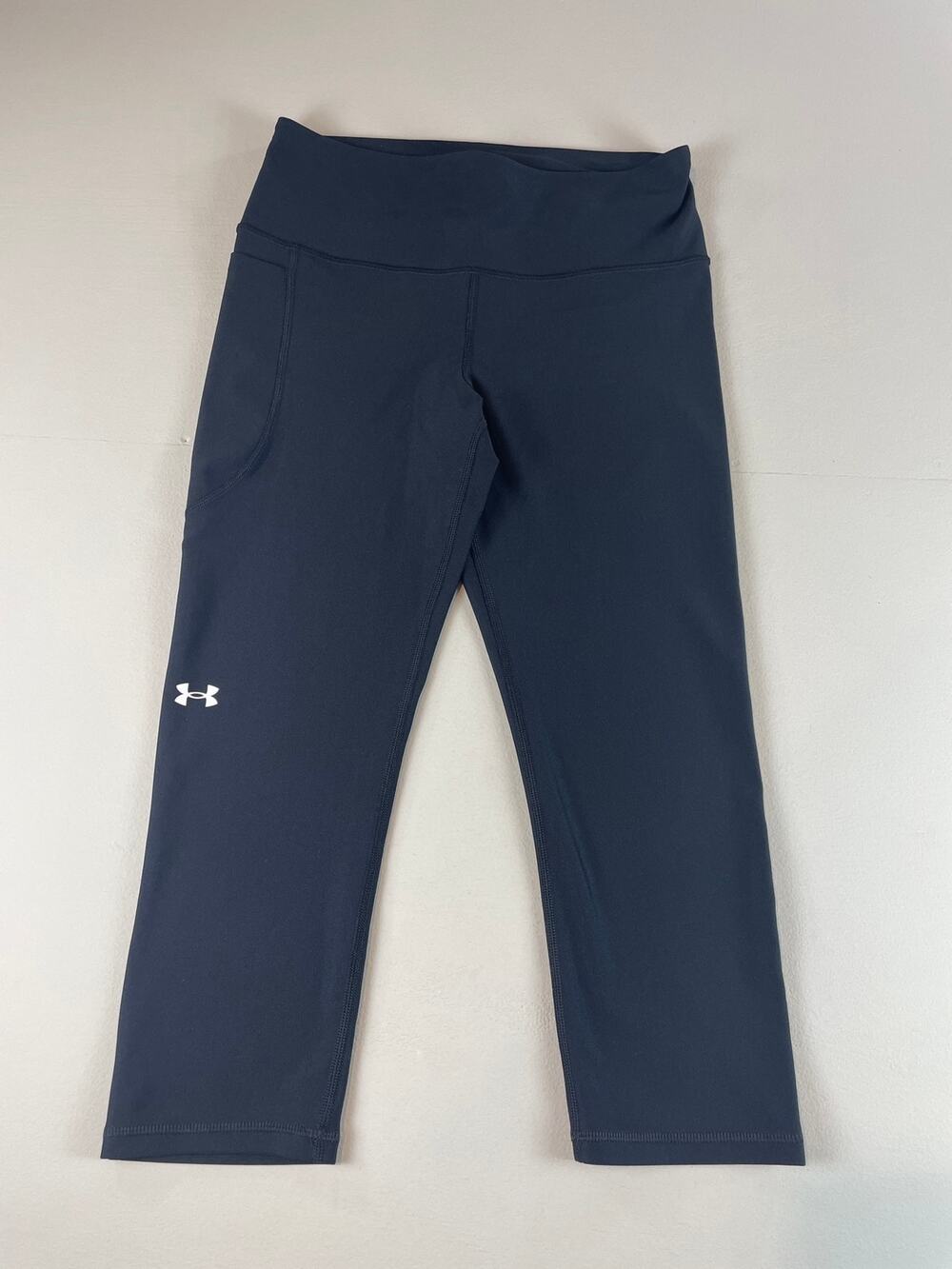 Under Armour Compression Capri Leggings Black Size M